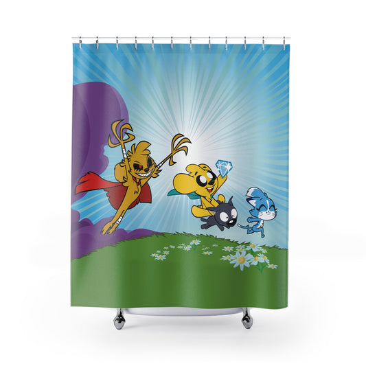 Mikecrack Cortina de Ducha