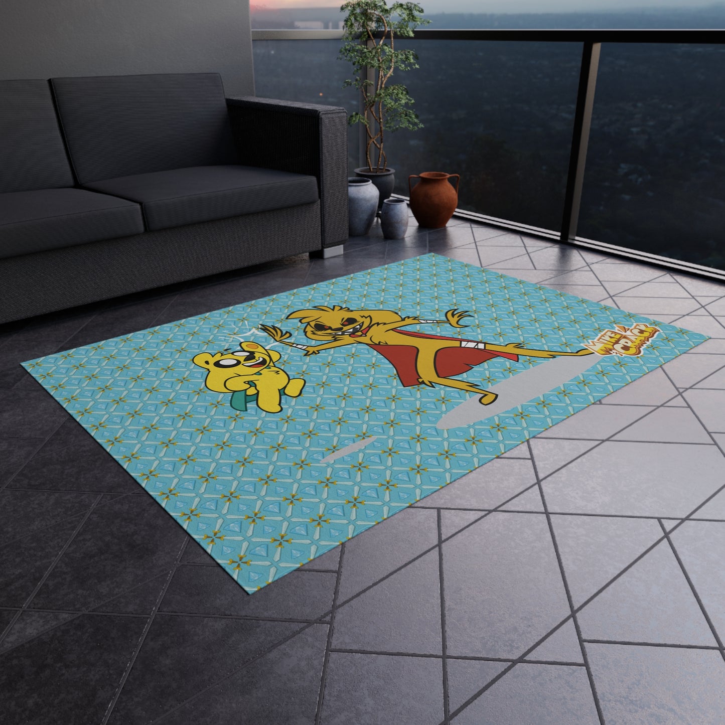 Mikecrack Alfombra de Exterior
