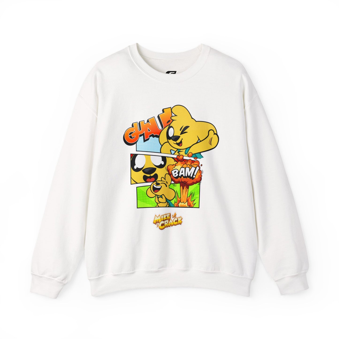 Mikecrack Sudadera Unisex de Cuello Redondo