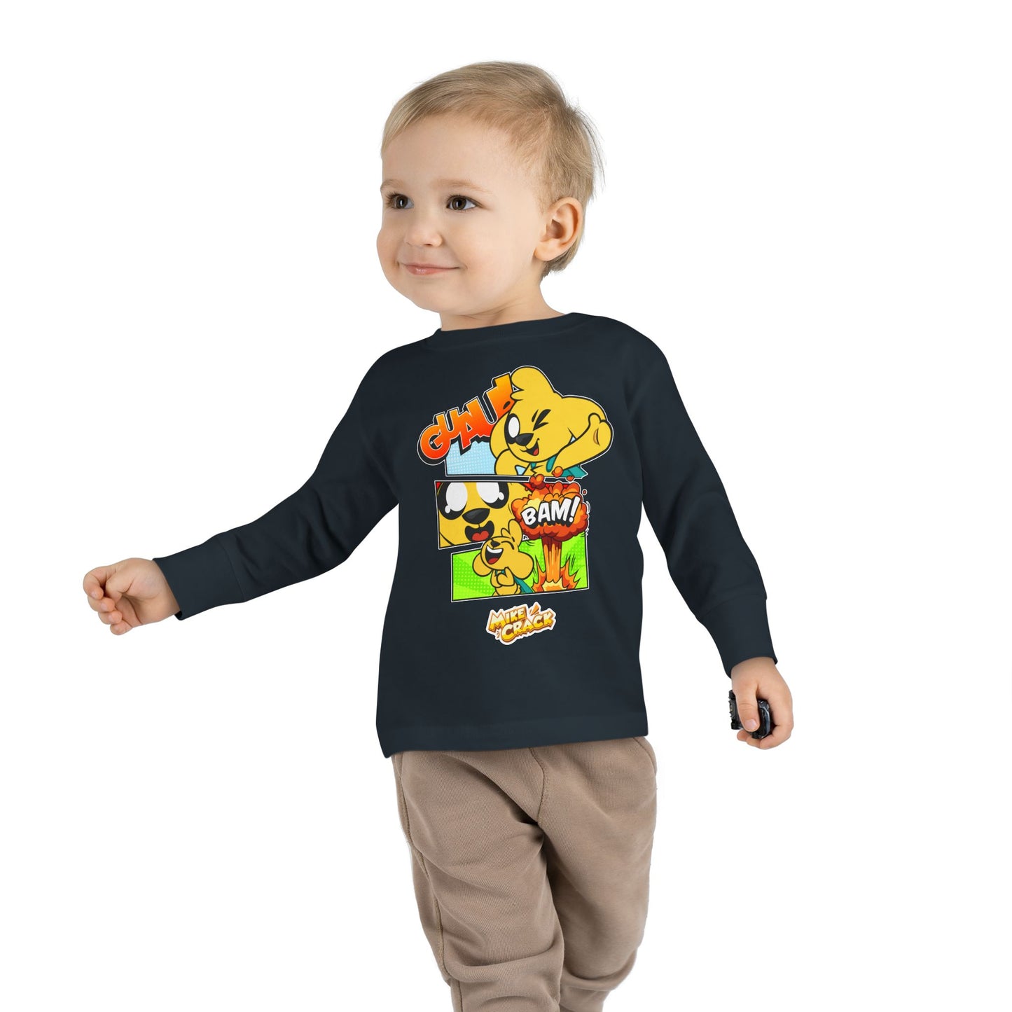 Mikecrack Camiseta Manga Larga para Niños Pequeños