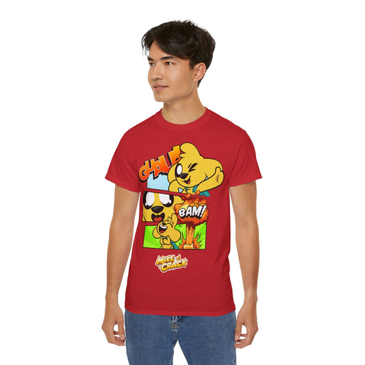 Mikecrack Camiseta Unisex de Algodón Grueso