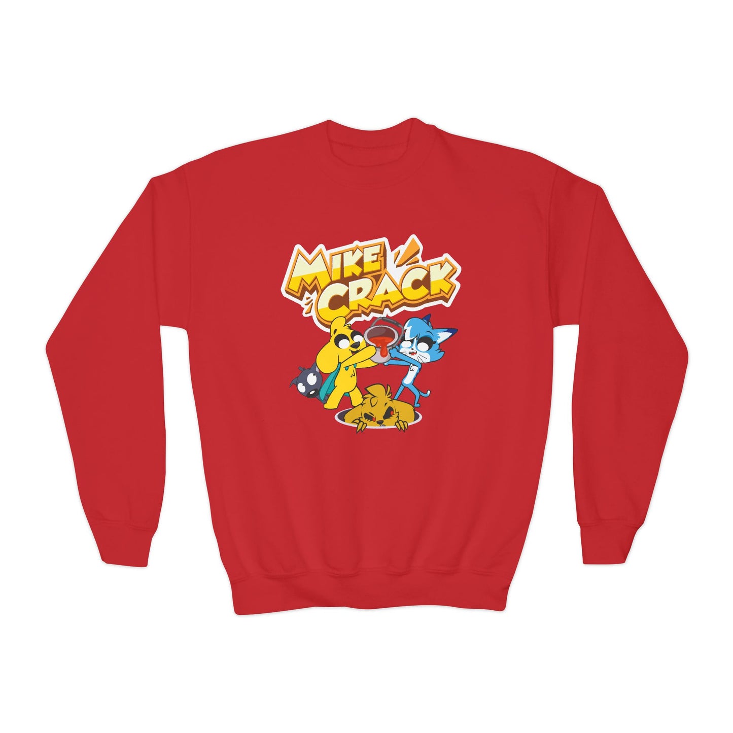 Mikecrack Sudadera Juvenil Cuello Redondo