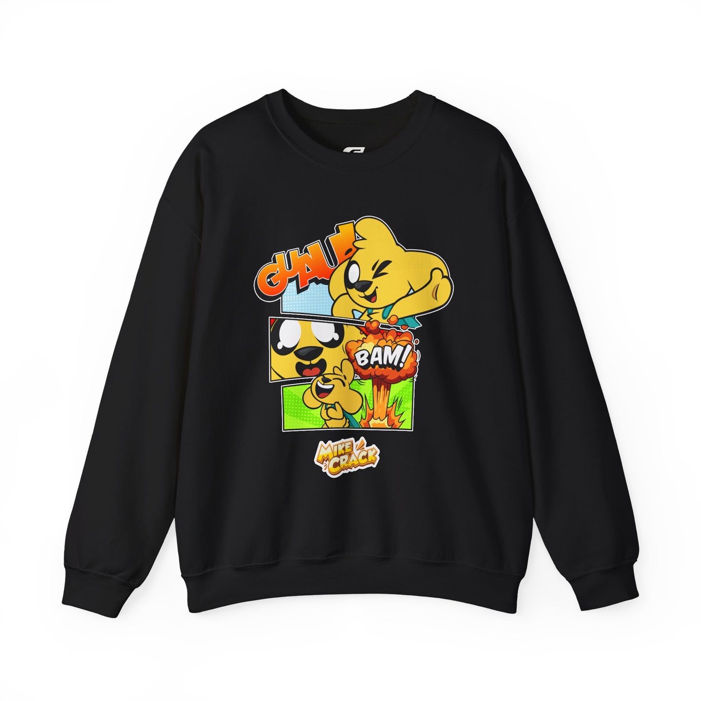 Mikecrack Sudadera Unisex de Cuello Redondo