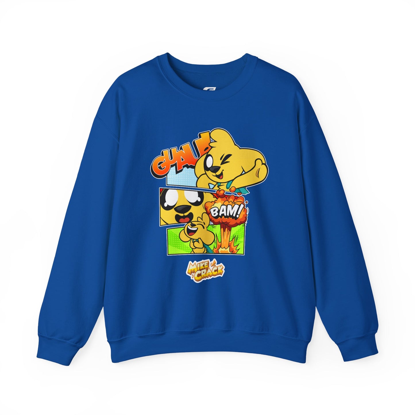 Mikecrack Sudadera Unisex de Cuello Redondo