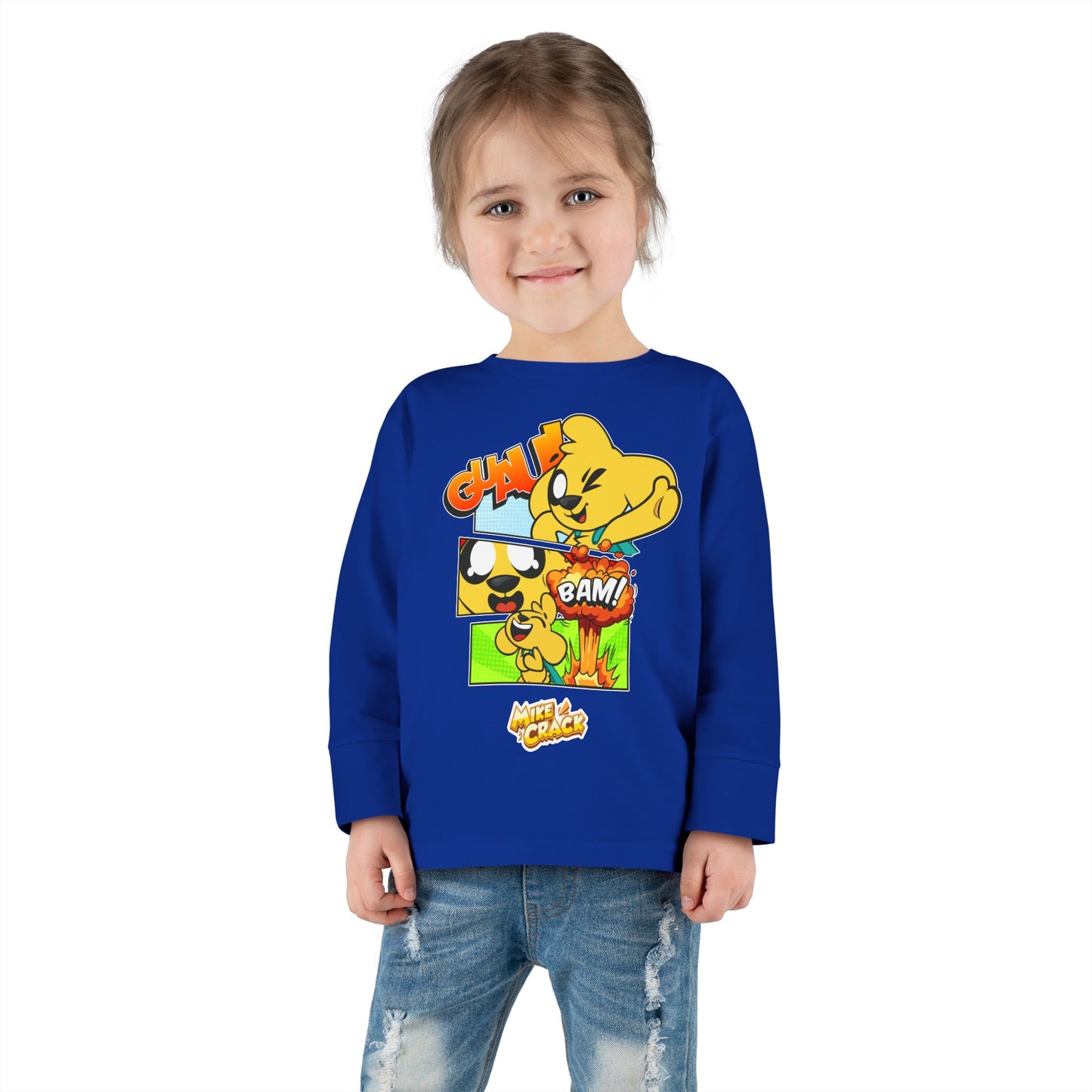 Mikecrack Camiseta Manga Larga para Niños Pequeños
