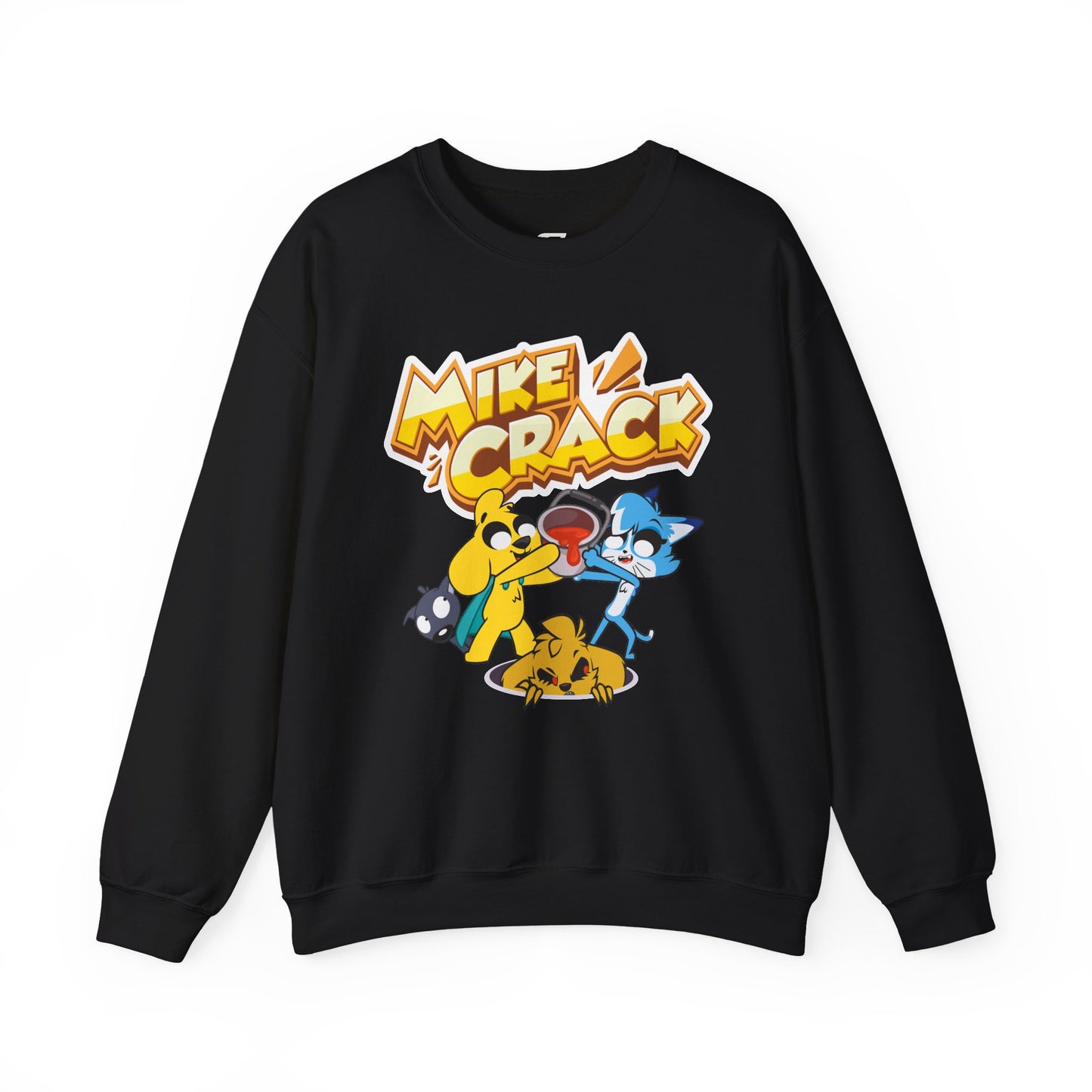 Mikecrack Sudadera Unisex de Cuello Redondo