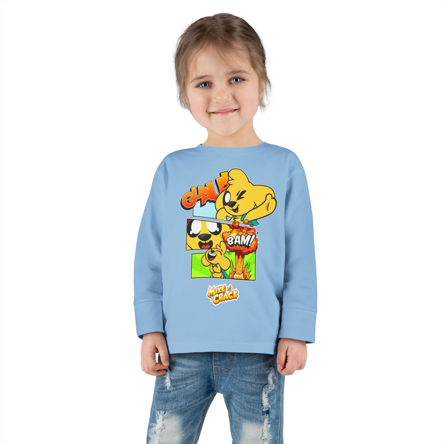 Mikecrack Camiseta Manga Larga para Niños Pequeños