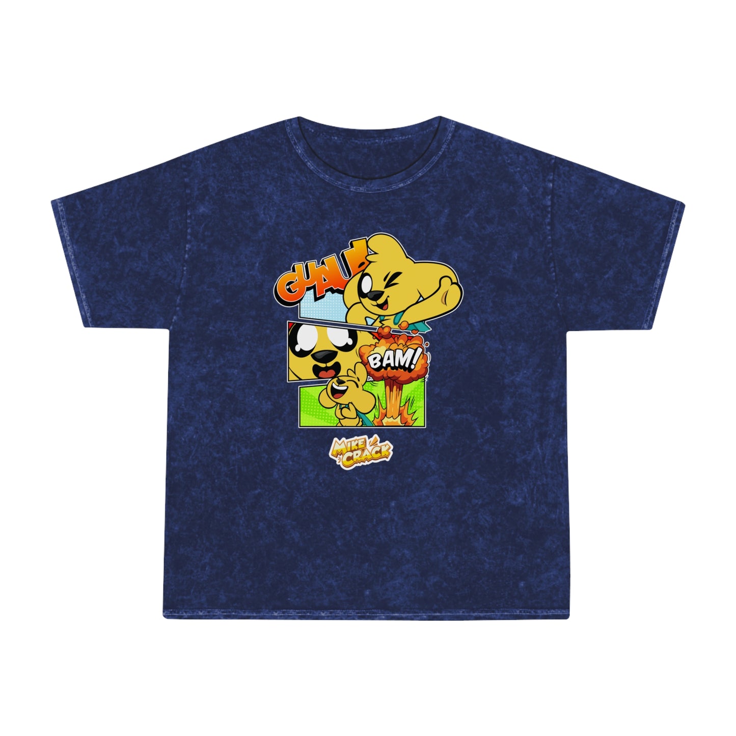Mikecrack Camiseta Efecto Jaspeado