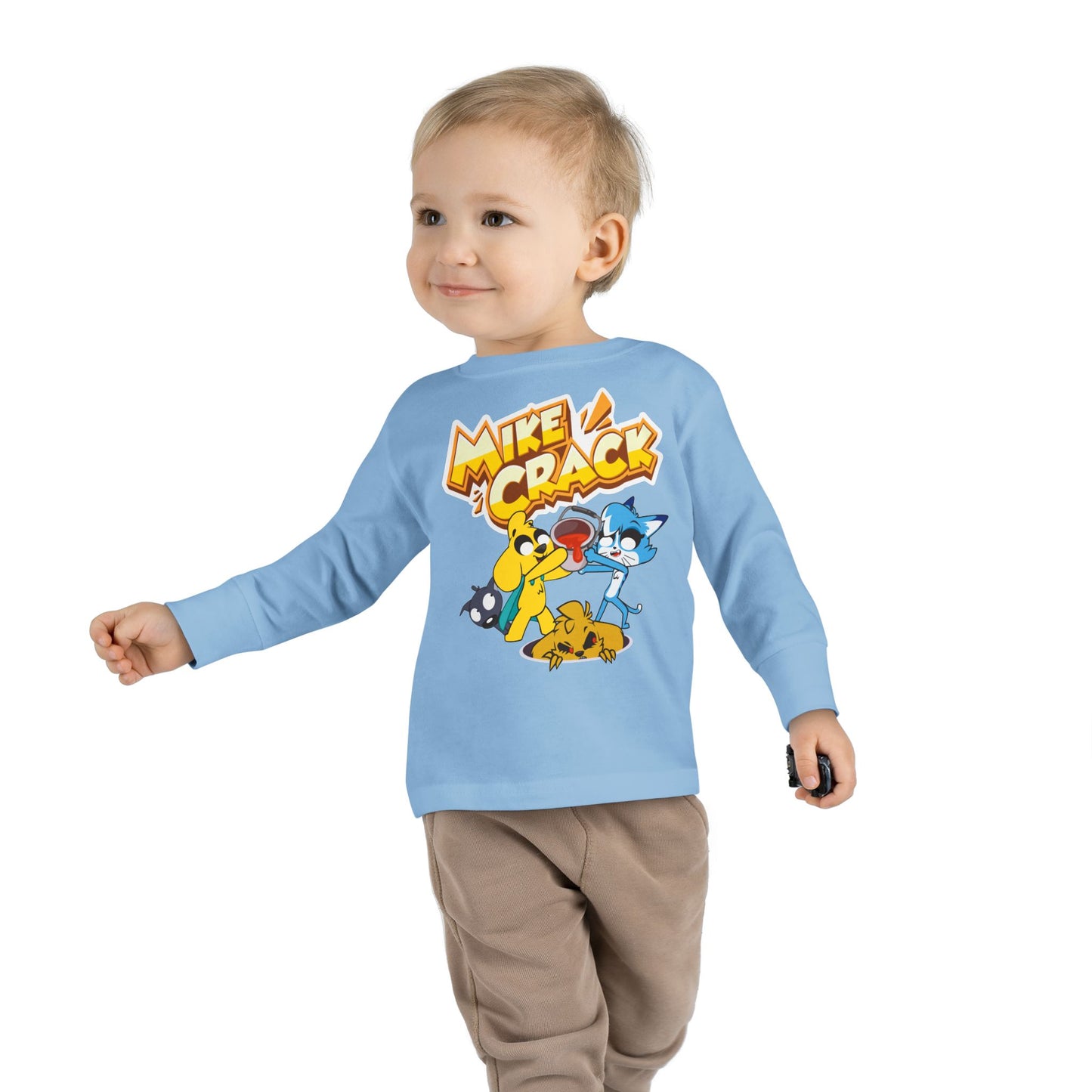 Mikecrack Camiseta Manga Larga para Niños Pequeños