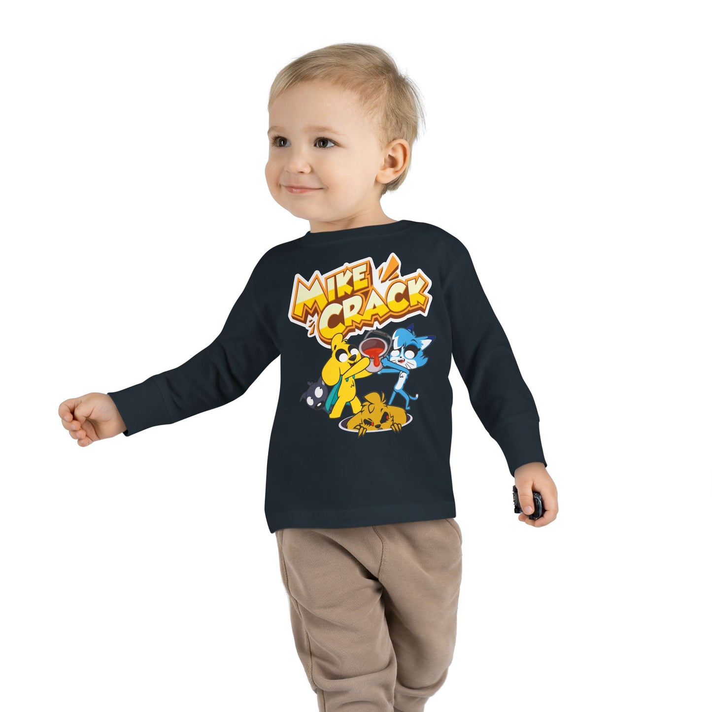Mikecrack Camiseta Manga Larga para Niños Pequeños
