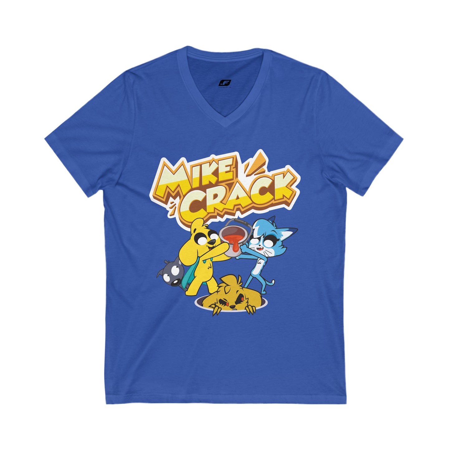 Mikecrack Camiseta Unisex Cuello en V