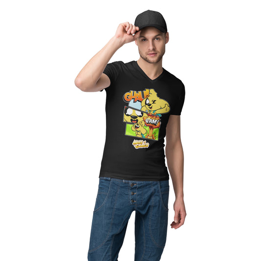 Mikecrack Camiseta Unisex Cuello en V