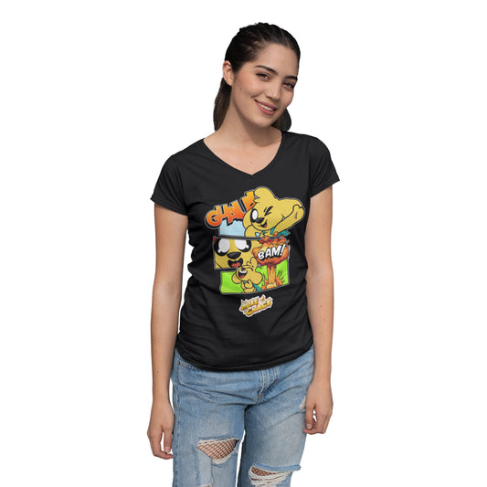 Mikecrack Camiseta Unisex Cuello en V