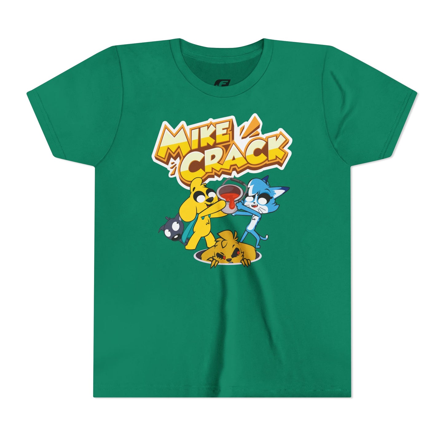 Mikecrack Camiseta Juvenil de Algodón
