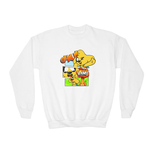 Mikecrack Youth Crewneck Sweatshirt