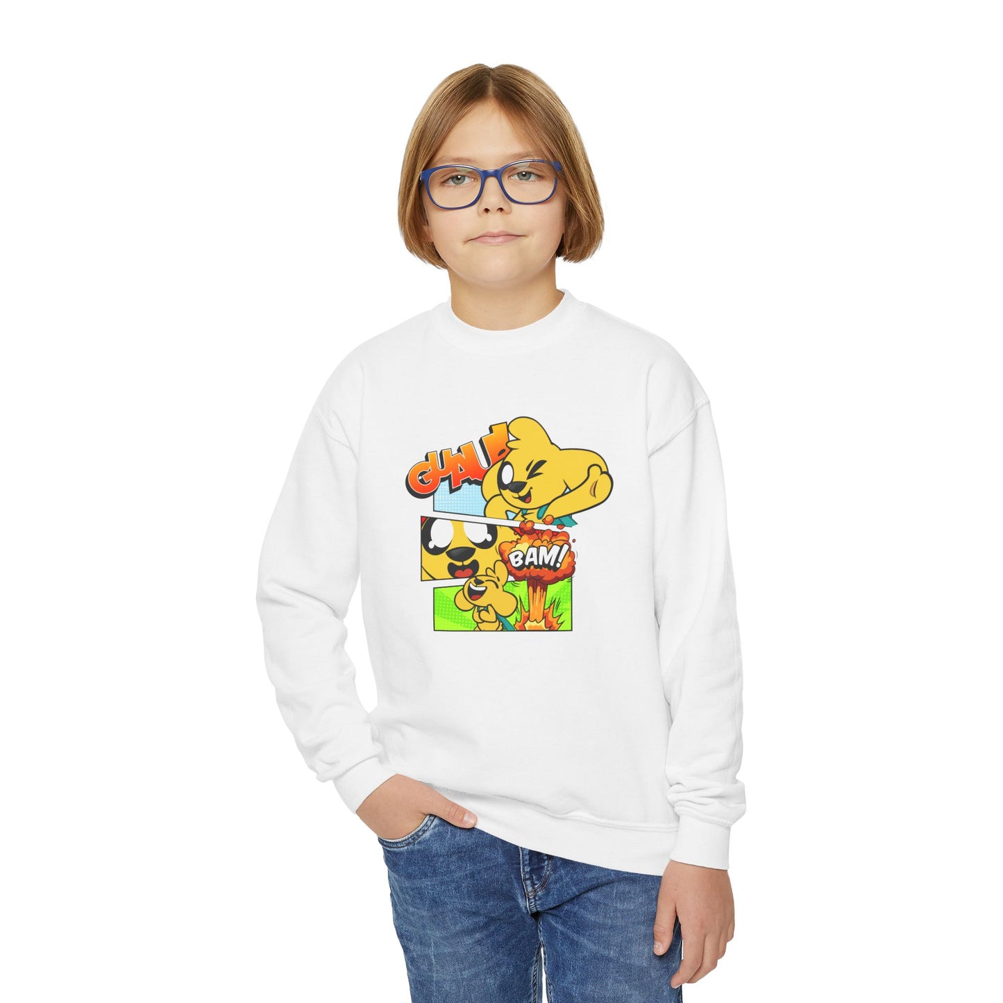 Mikecrack Sudadera Juvenil Cuello Redondo