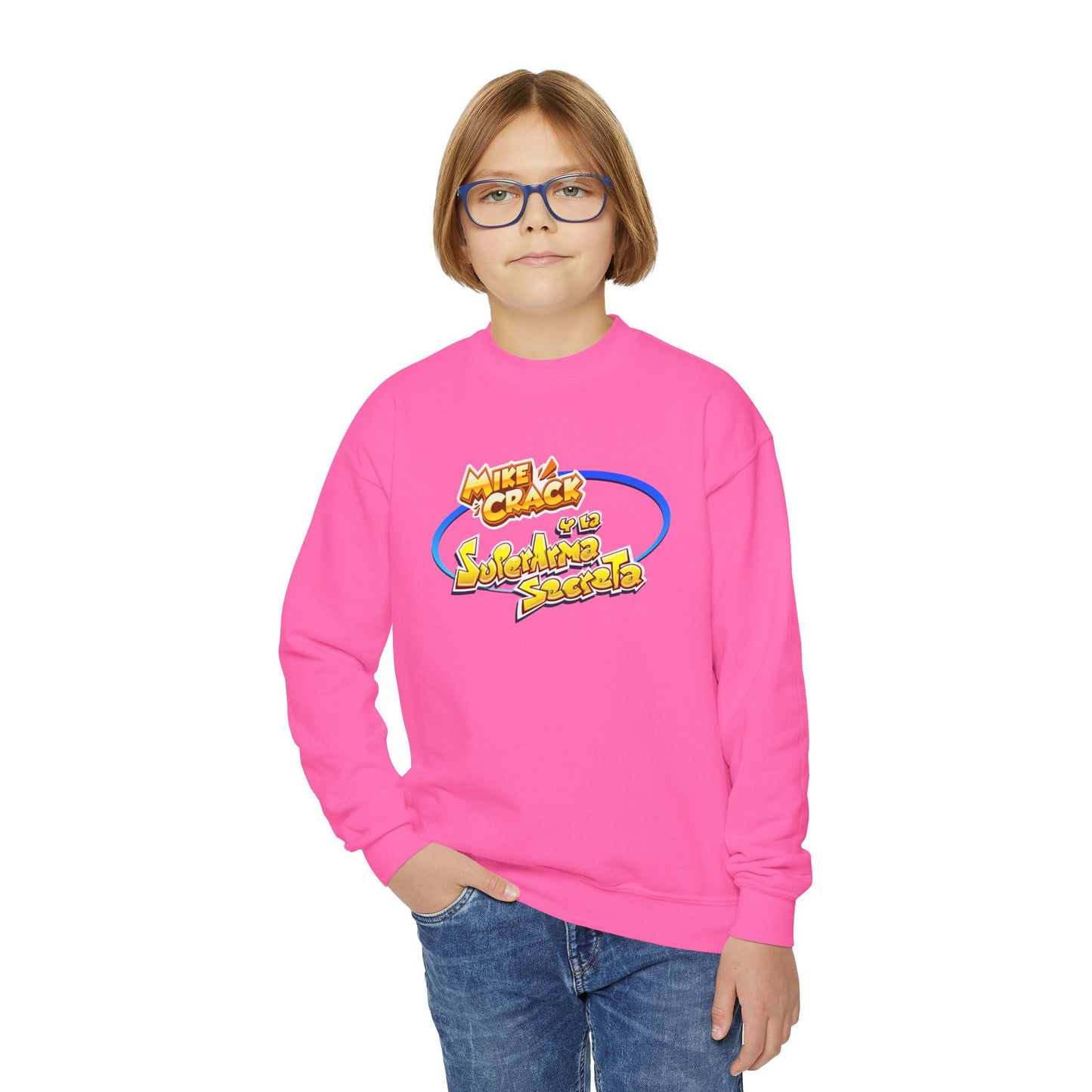 Mikecrack Sudadera Juvenil Cuello Redondo