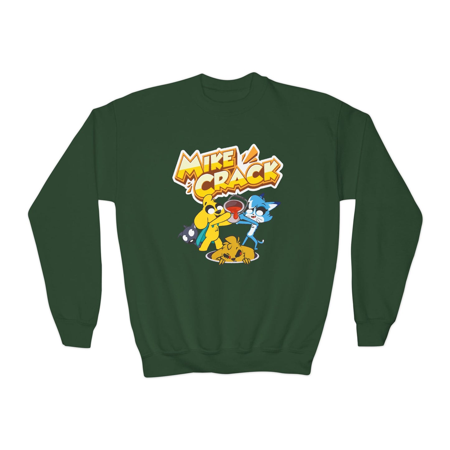 Mikecrack Sudadera Juvenil Cuello Redondo