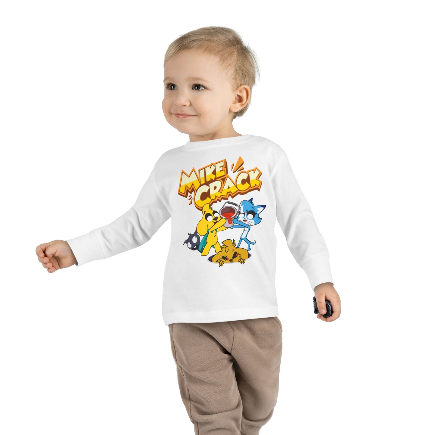Mikecrack Camiseta Manga Larga para Niños Pequeños