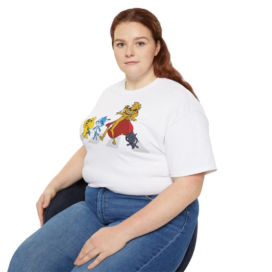 Mikecrack Camiseta Unisex de Algodón Grueso