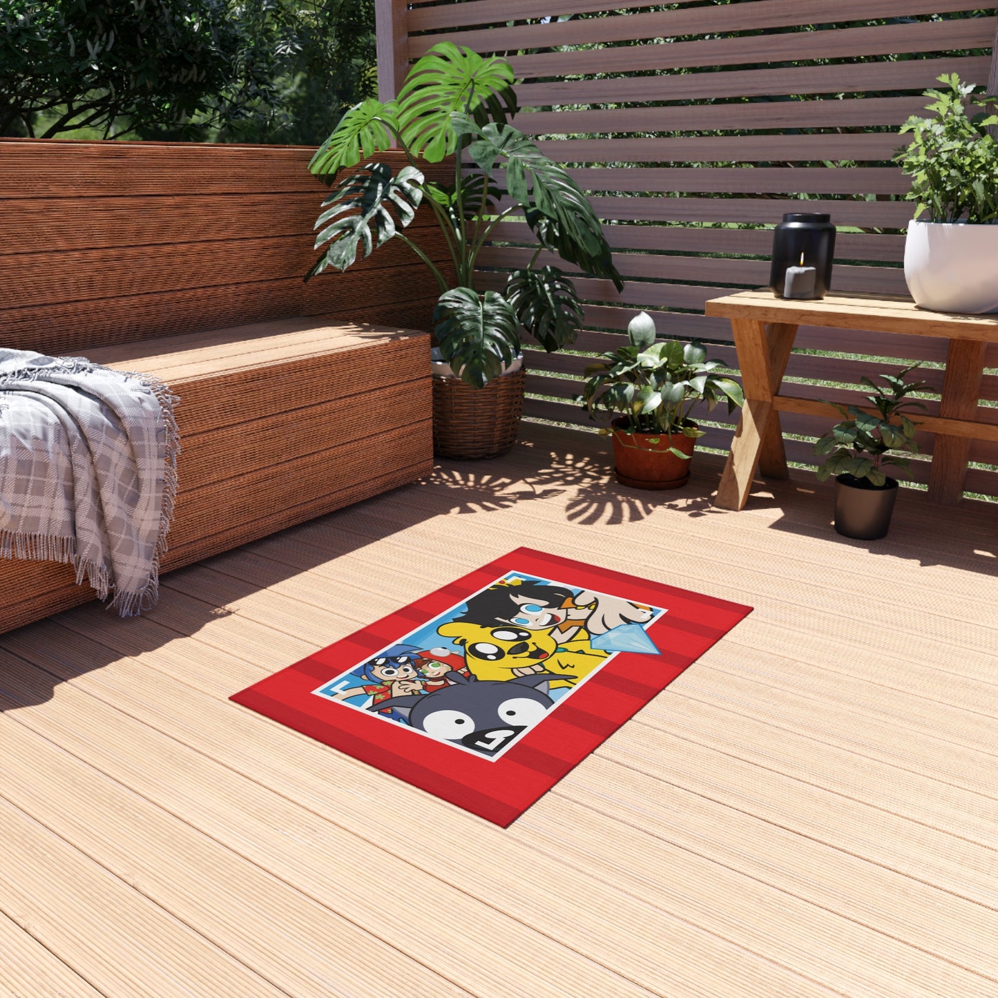 Mikecrack Alfombra de Exterior