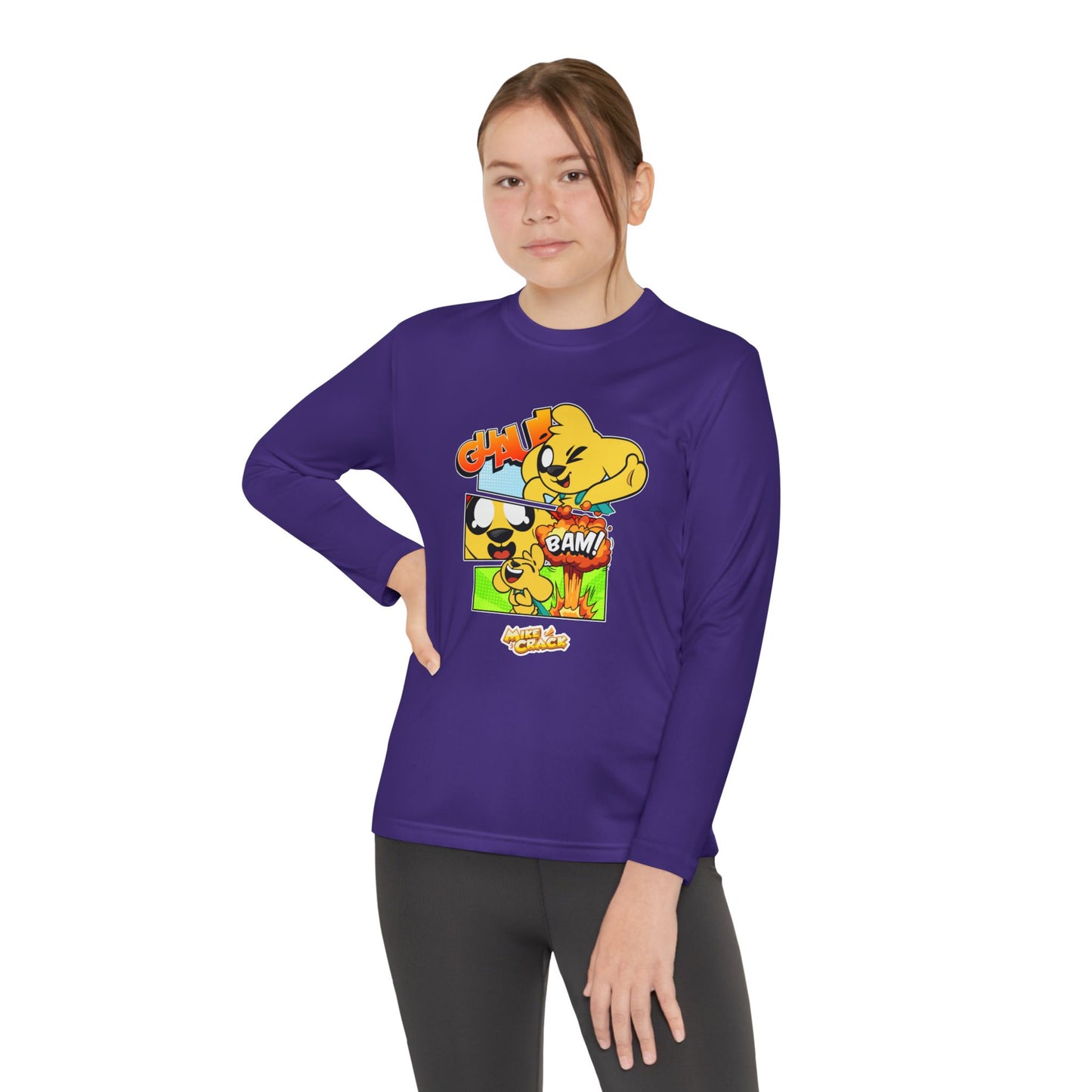 Mikecrack Camiseta Juvenil Deportiva Manga Larga