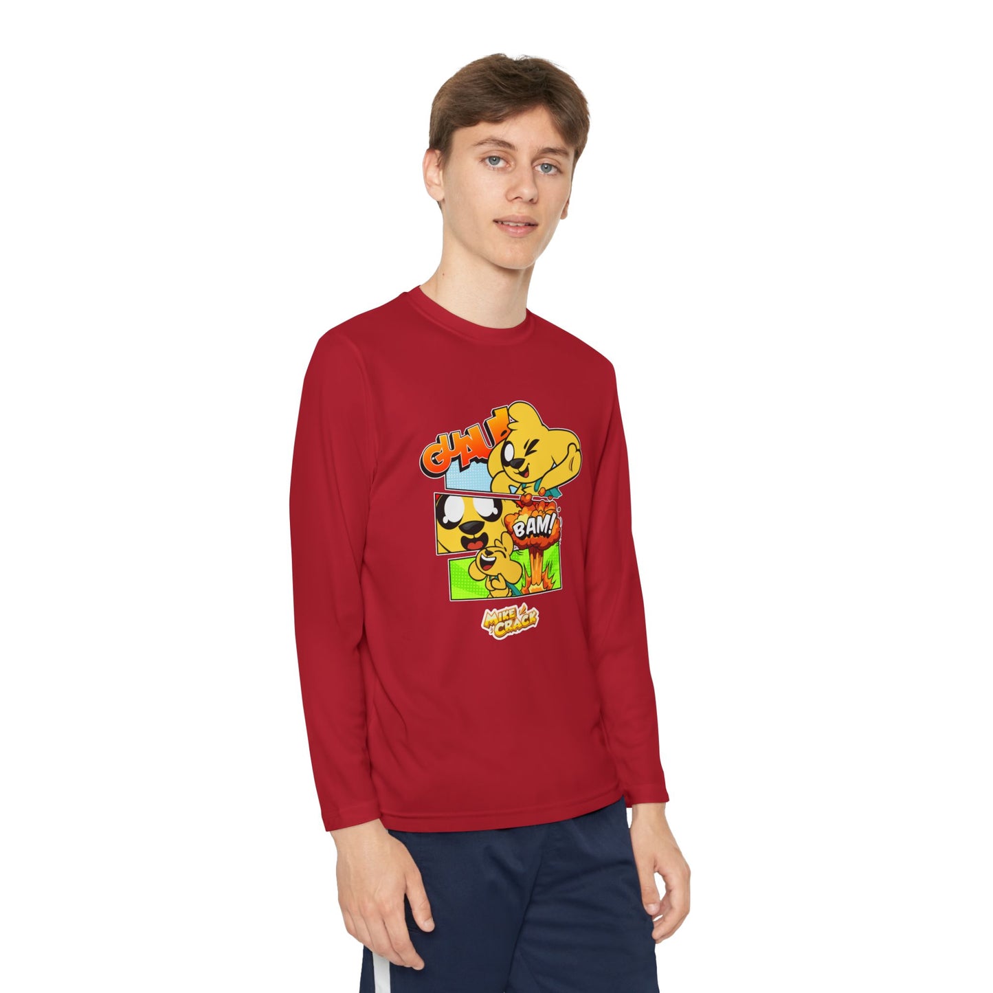 Mikecrack Camiseta Juvenil Deportiva Manga Larga