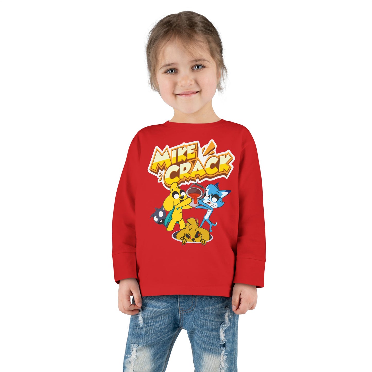 Mikecrack Toddler Long-Sleeve T-Shirt
