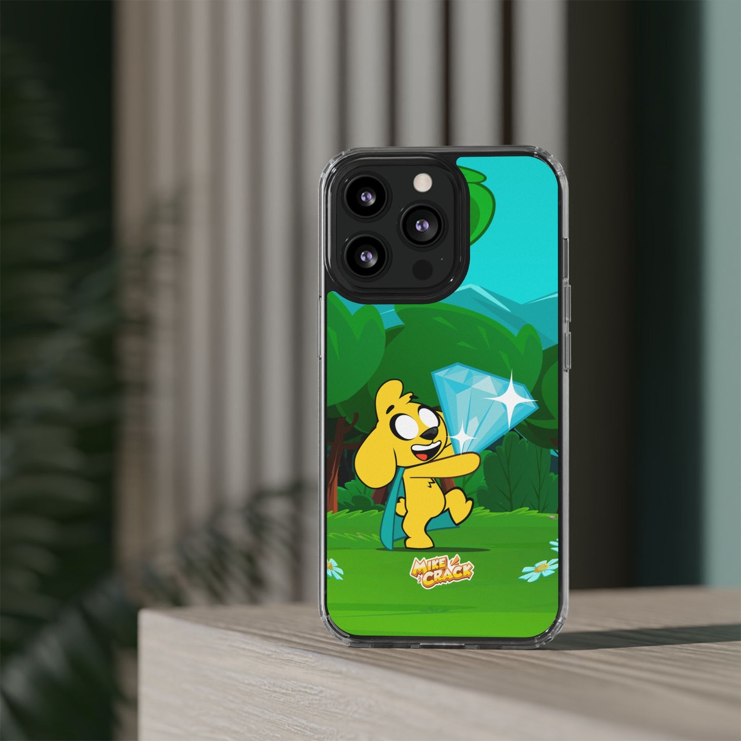 Mikecrack iPhone Transparent Phone Case