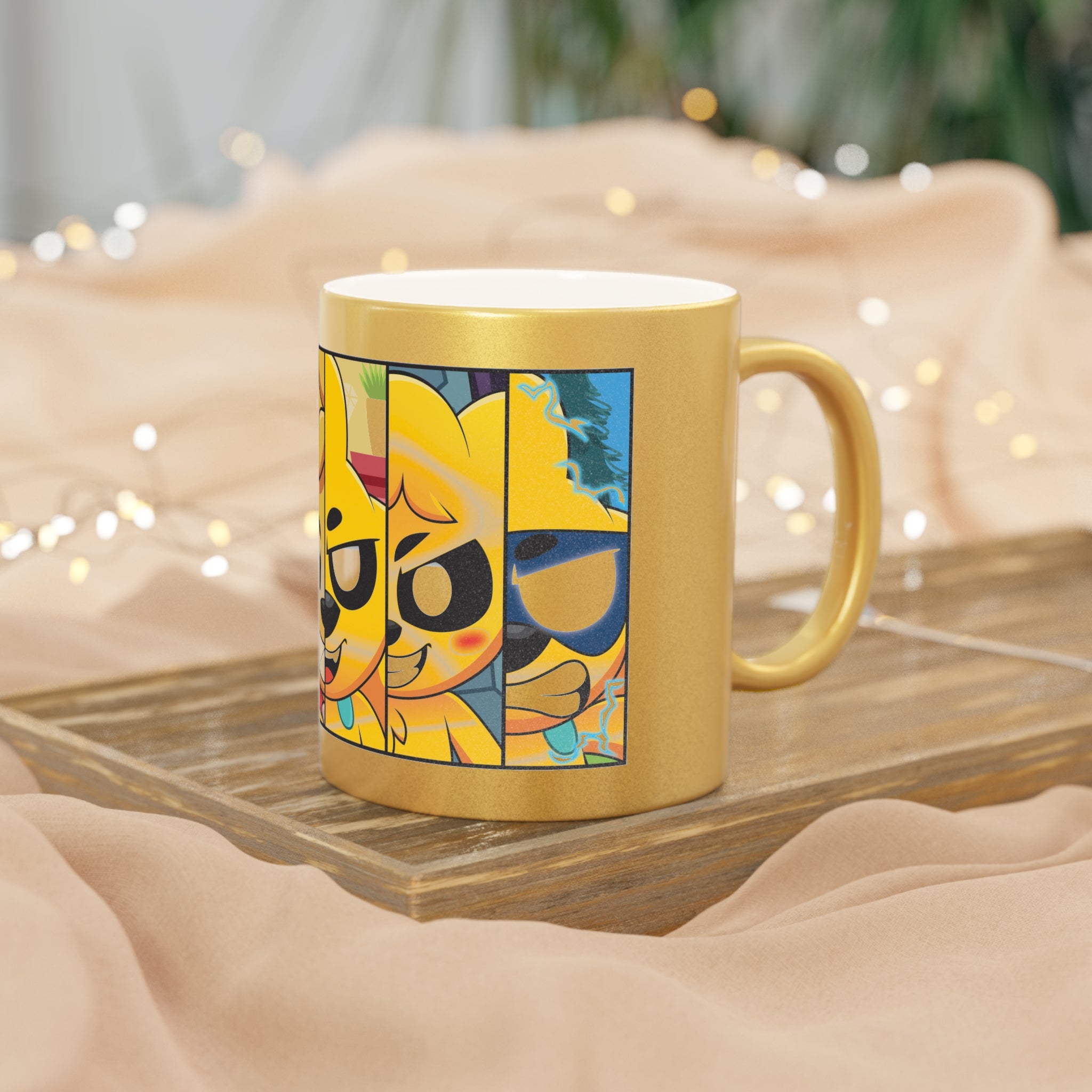 Mikecrack Taza Metalizada