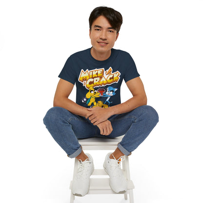 Mikecrack Camiseta Unisex de Algodón Grueso