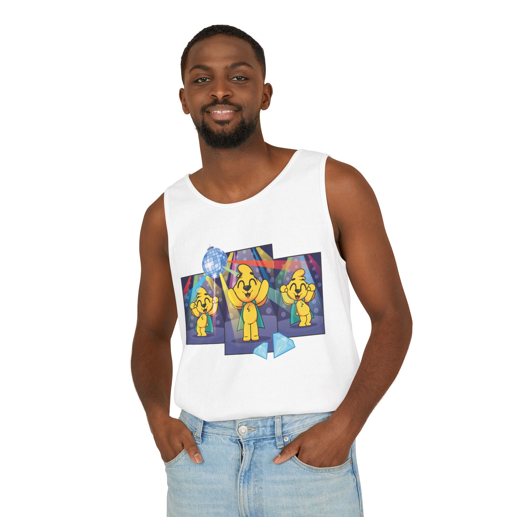 Mikecrack Garment-Dyed Tank Top - Official Merch