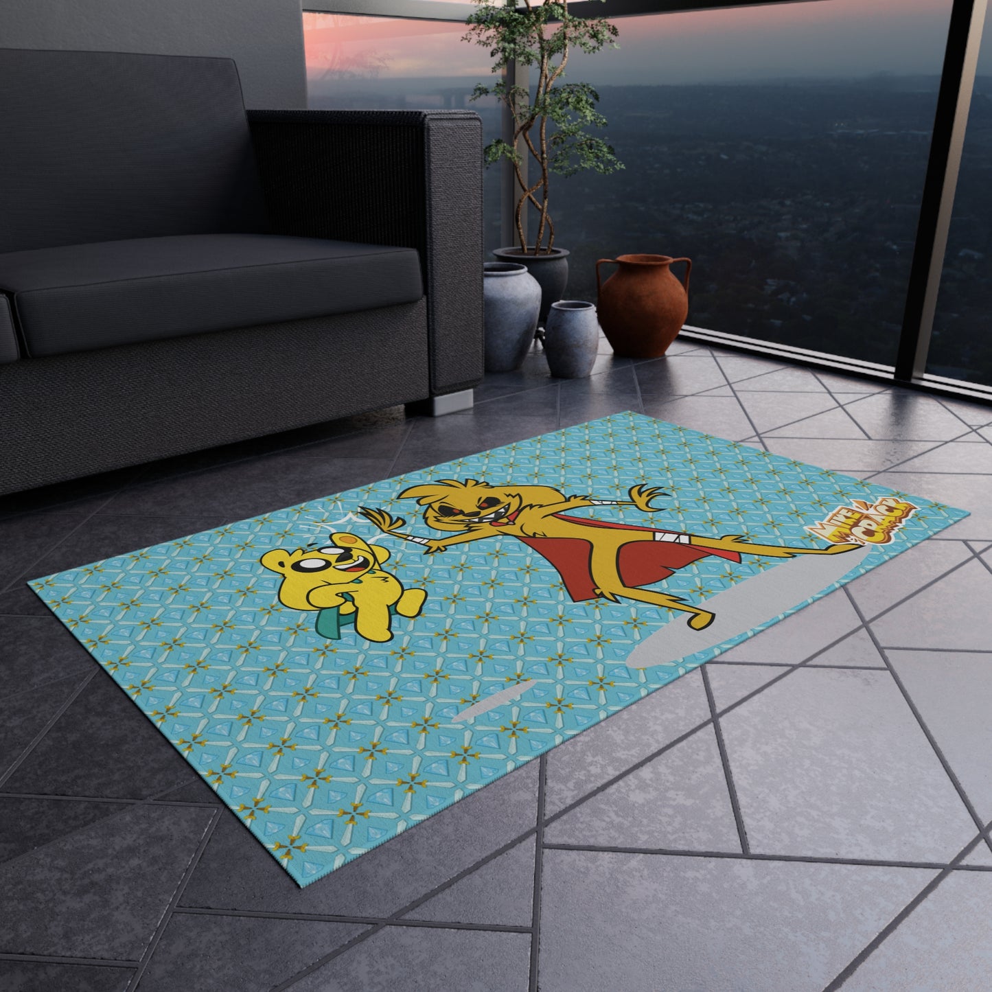 Mikecrack Outdoor Rug