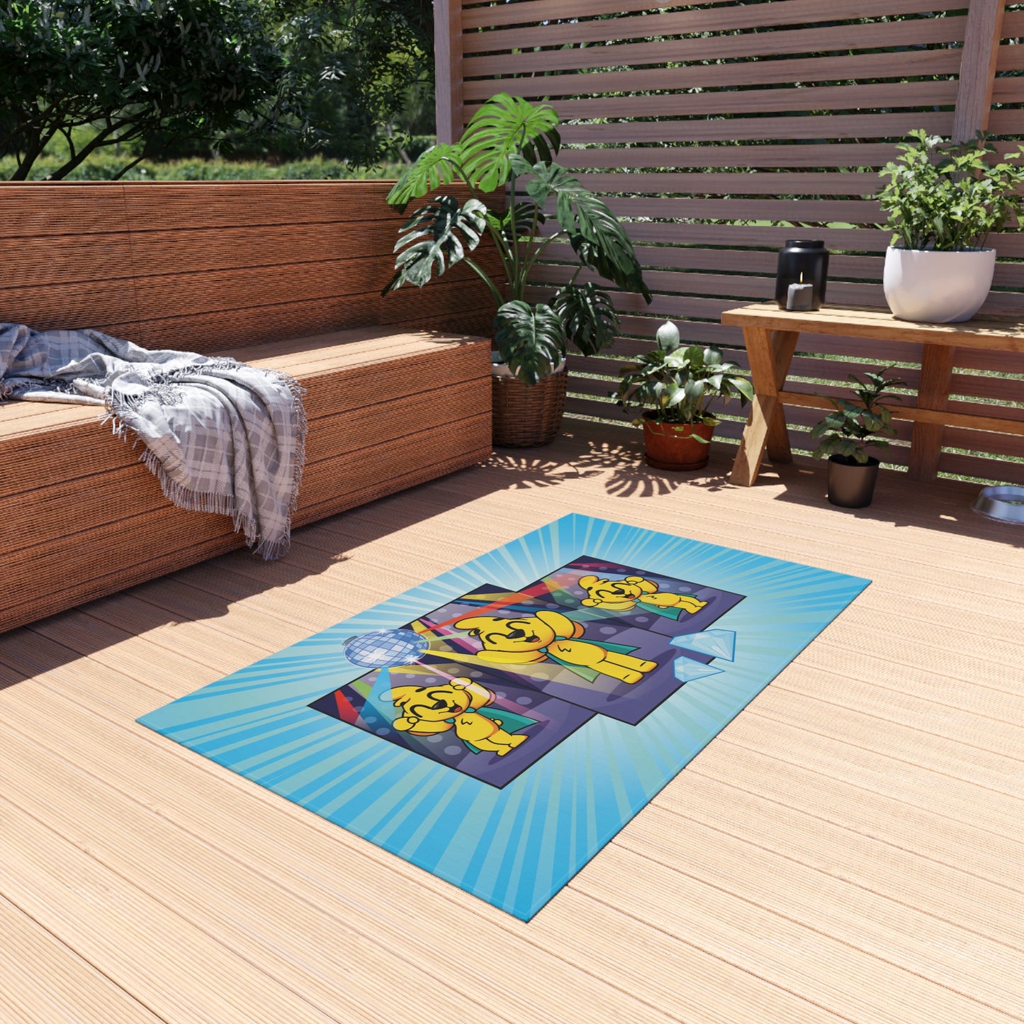 Mikecrack Outdoor Rug
