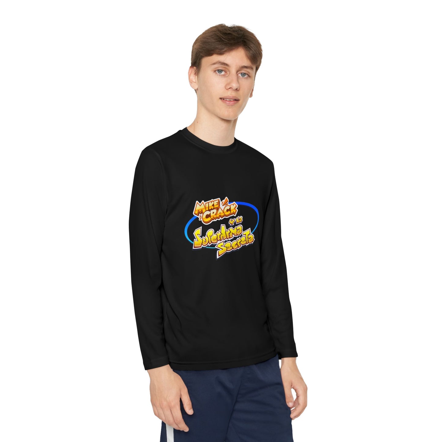 Mikecrack Youth Long-Sleeve Sports T-Shirt