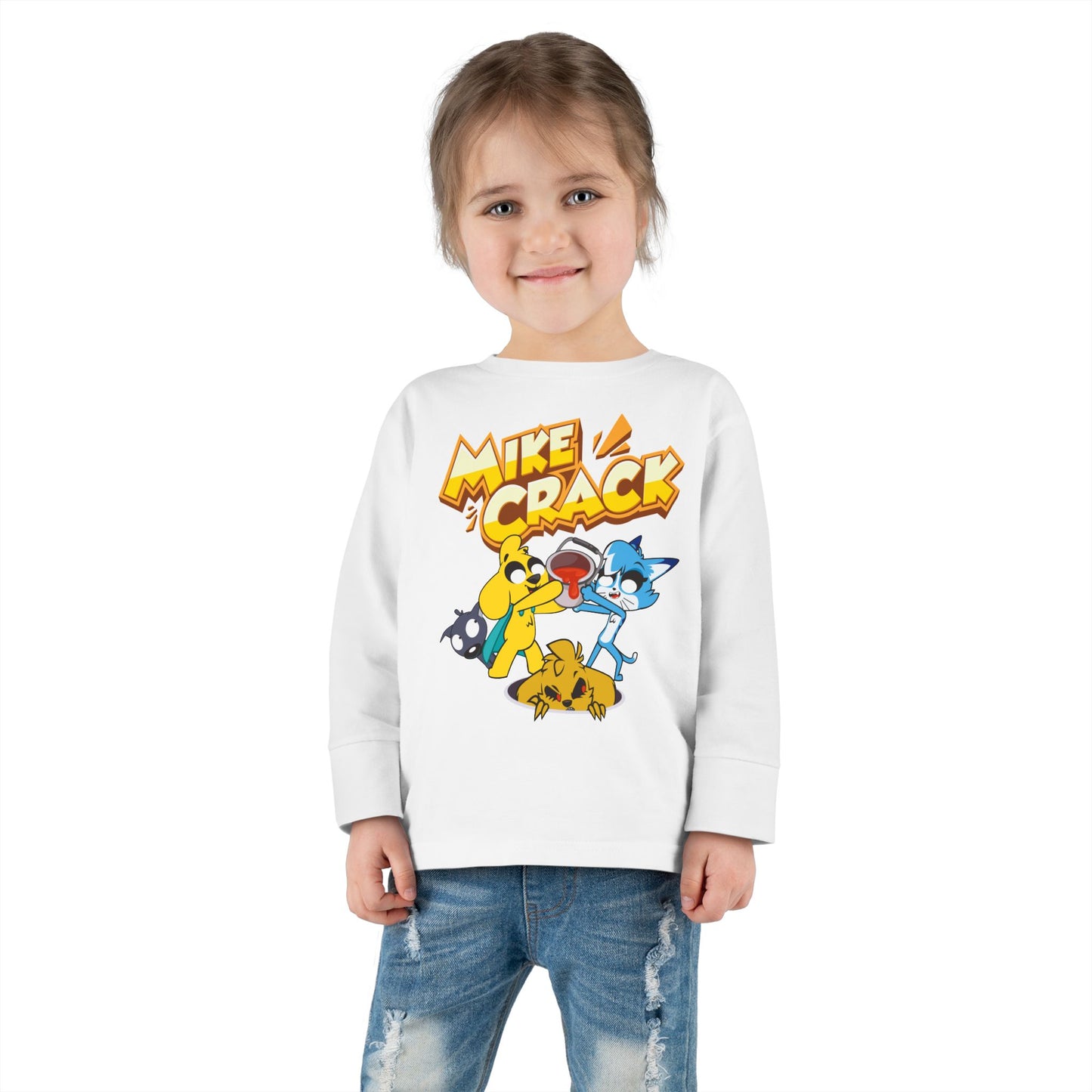 Mikecrack Toddler Long-Sleeve T-Shirt