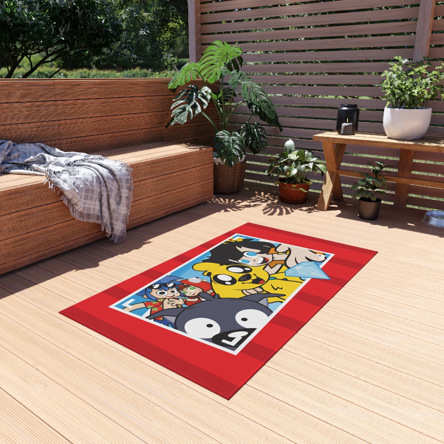 Mikecrack Alfombra de Exterior