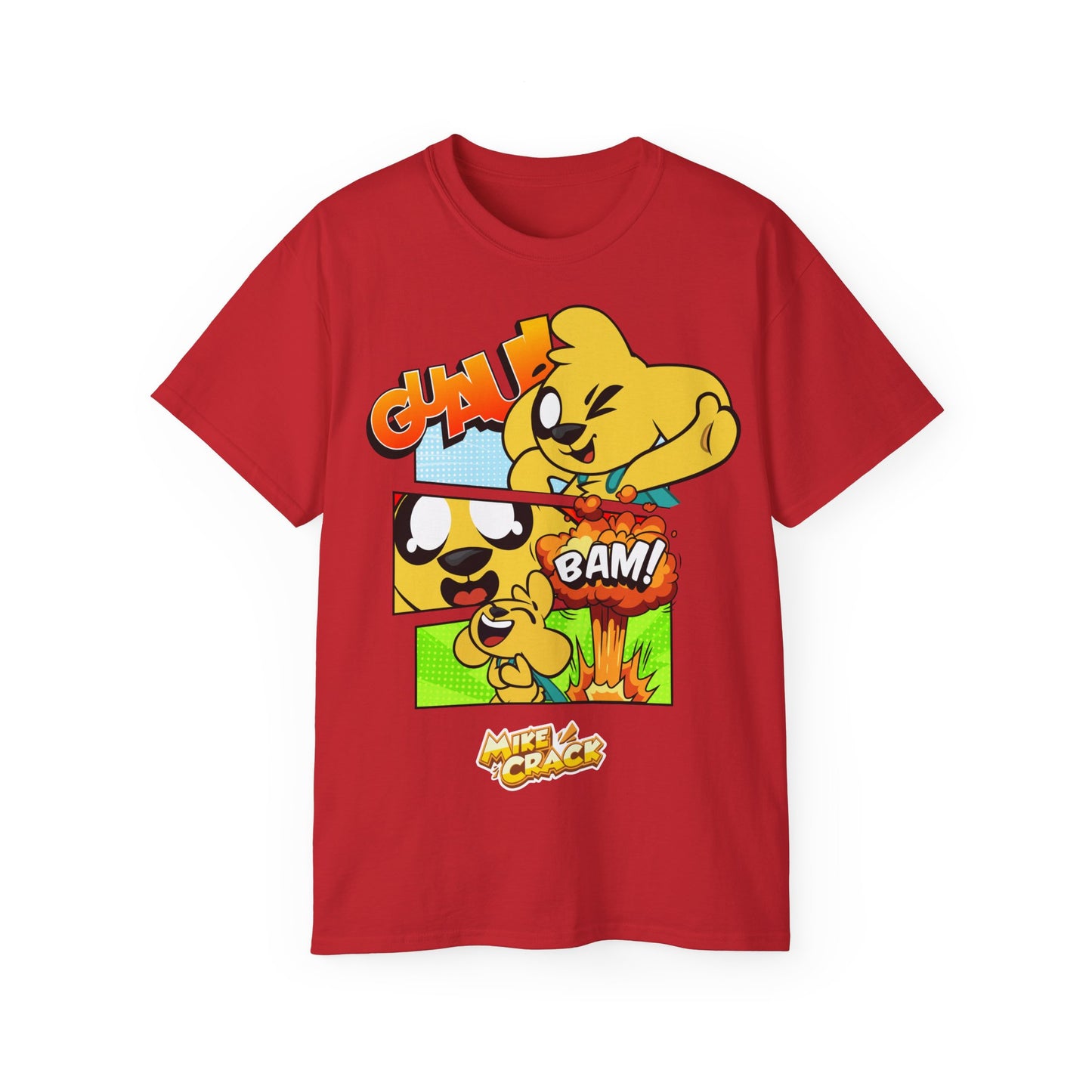 Mikecrack Camiseta Unisex de Algodón Grueso