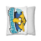 Mikecrack Spun Polyester Square Pillowcase
