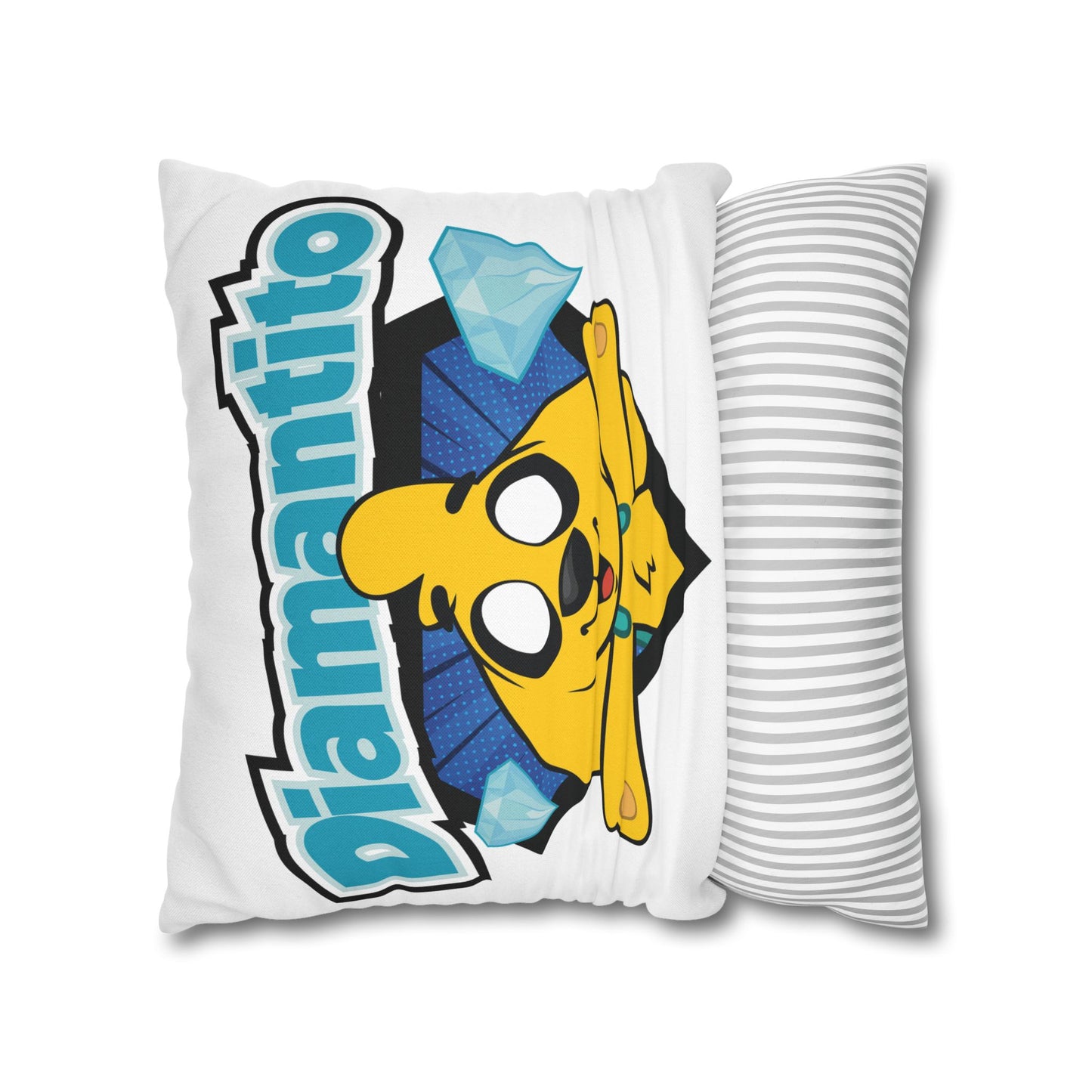 Mikecrack Spun Polyester Square Pillowcase
