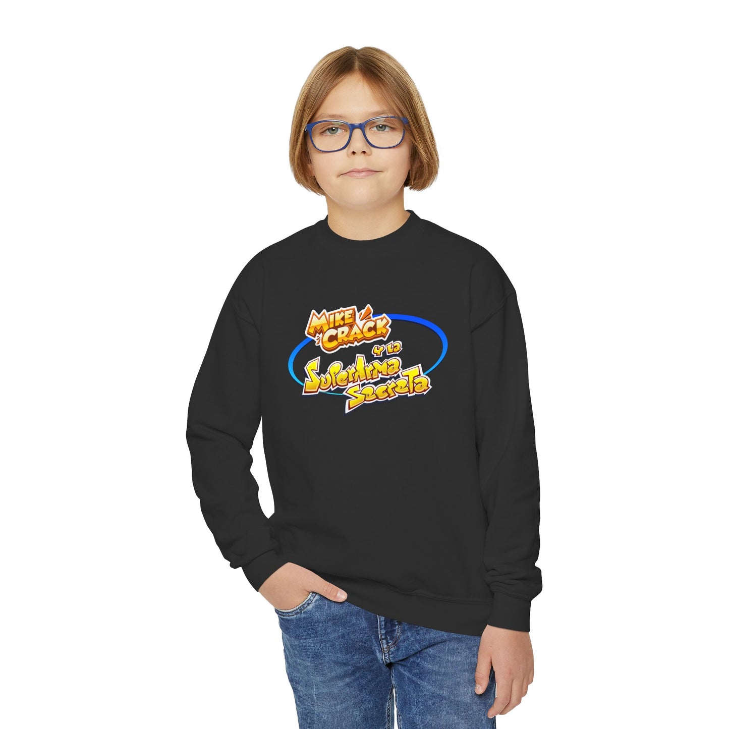 Mikecrack Sudadera Juvenil Cuello Redondo