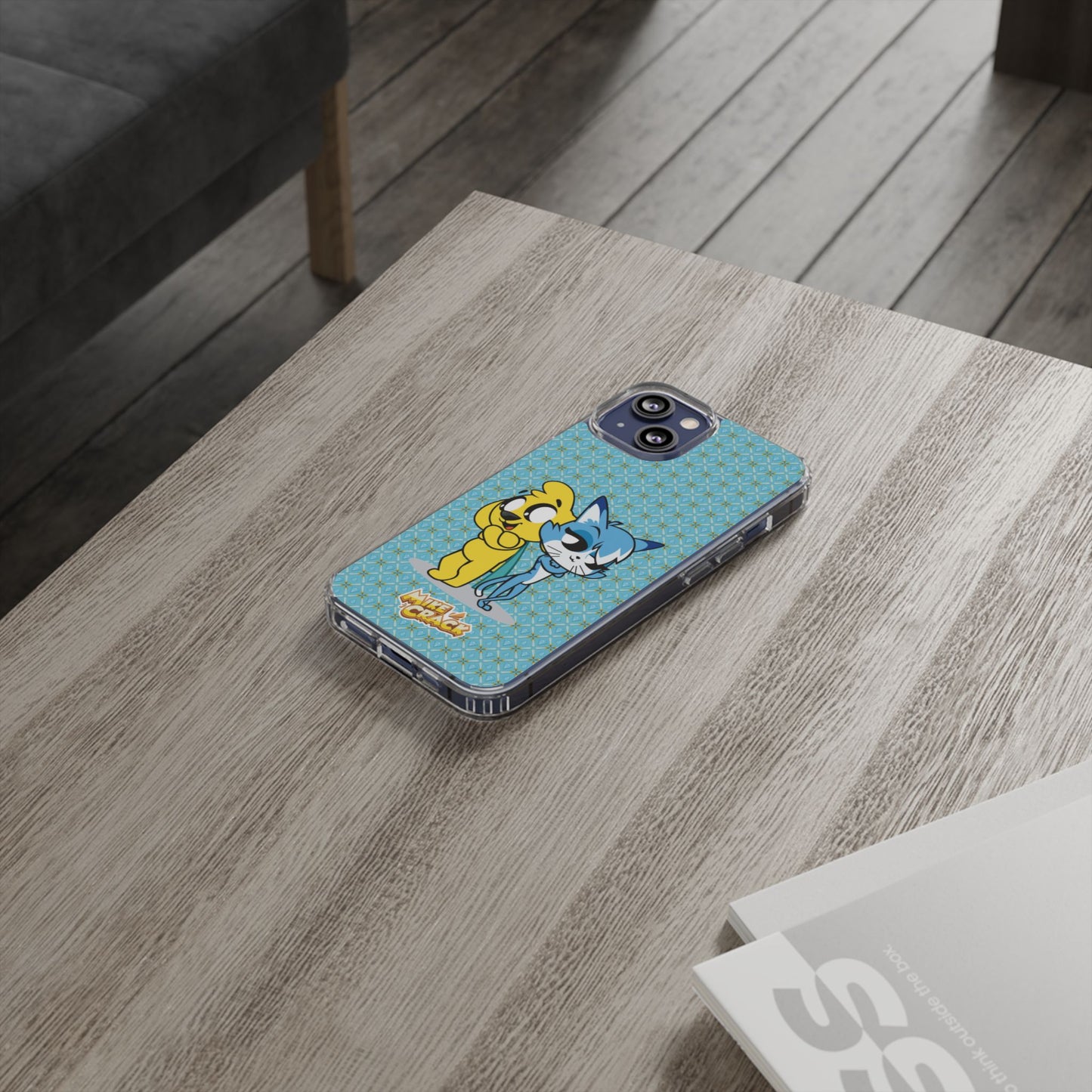 Mikecrack iPhone Transparent Phone Case