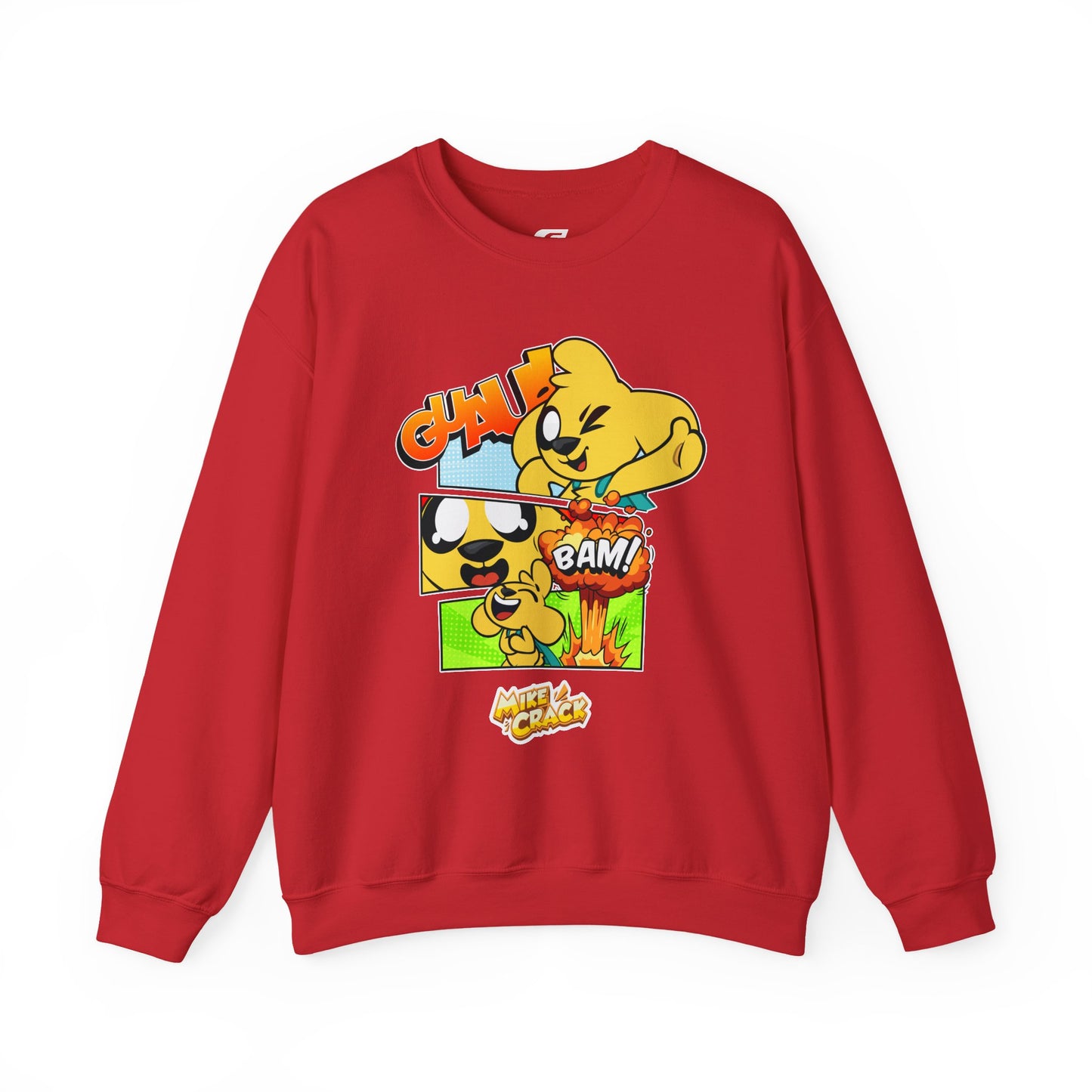 Mikecrack Sudadera Unisex de Cuello Redondo
