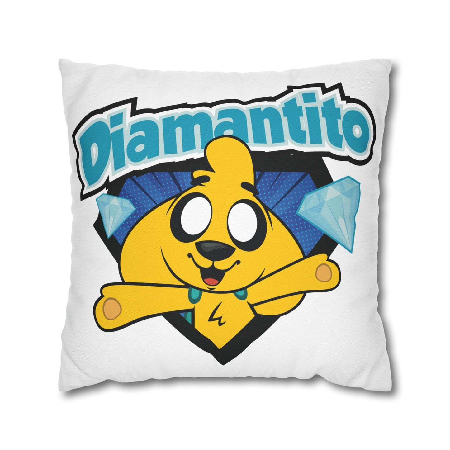 Mikecrack Spun Polyester Square Pillowcase