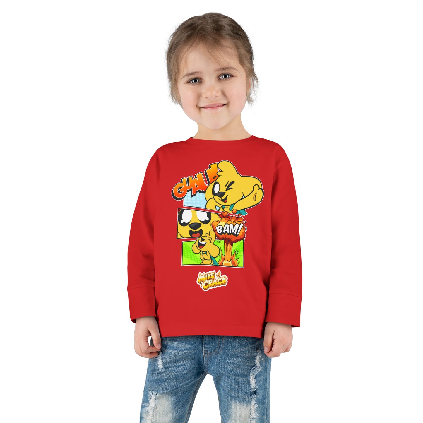 Mikecrack Toddler Long-Sleeve T-Shirt