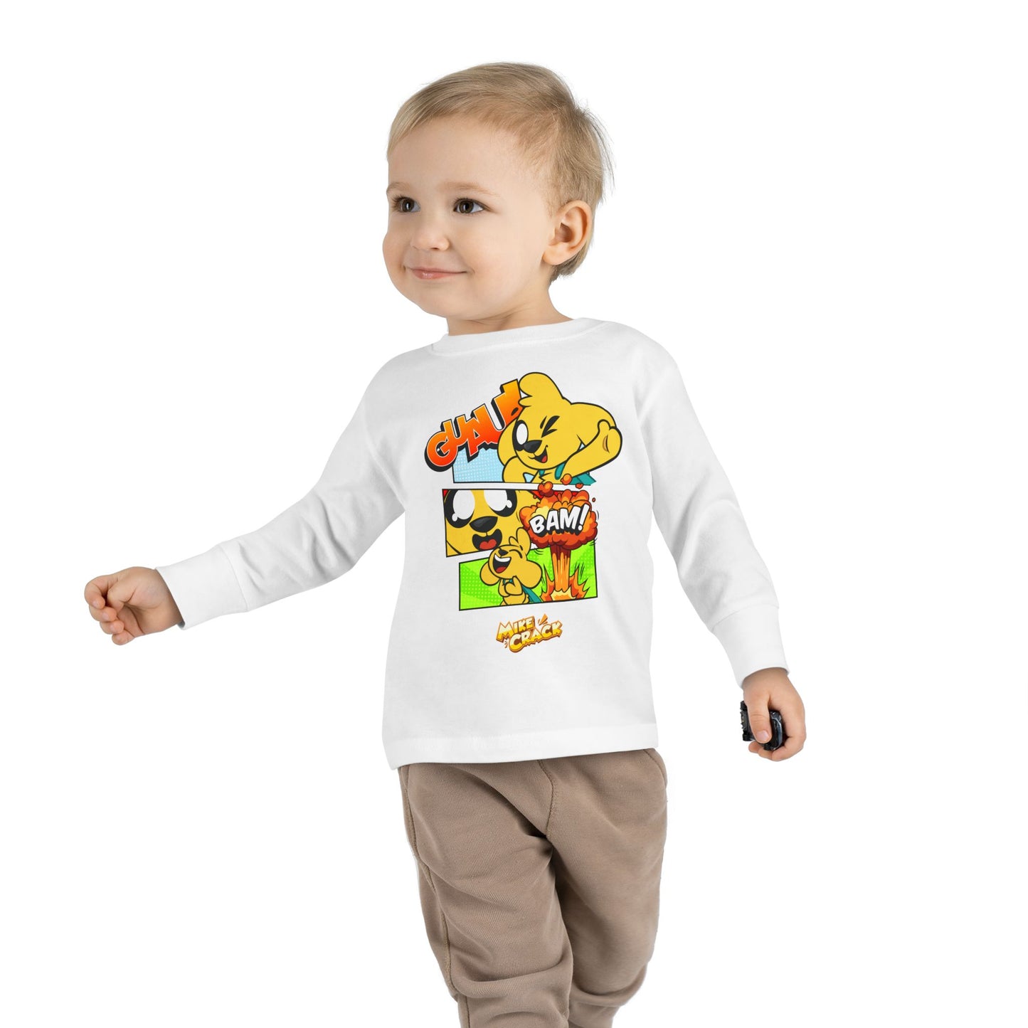 Mikecrack Toddler Long-Sleeve T-Shirt