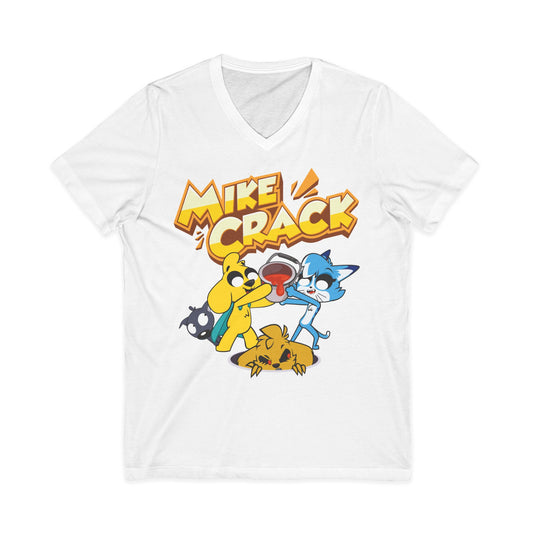 Mikecrack Camiseta Unisex Cuello en V