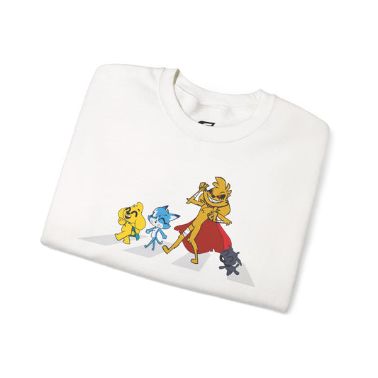 Sudadera unisex con cuello redondo Mikecrack 