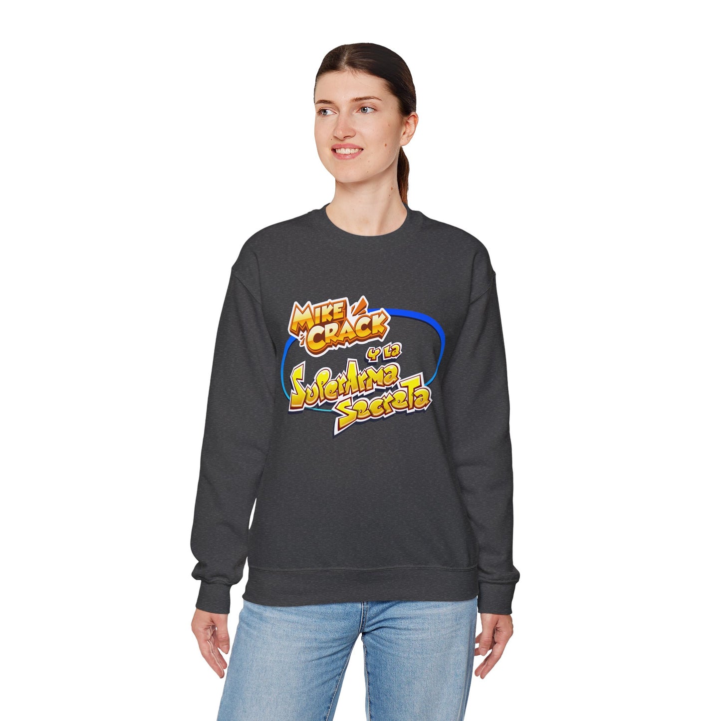 Mikecrack Sudadera Unisex de Cuello Redondo