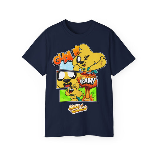 Mikecrack Camiseta Unisex de Algodón Grueso
